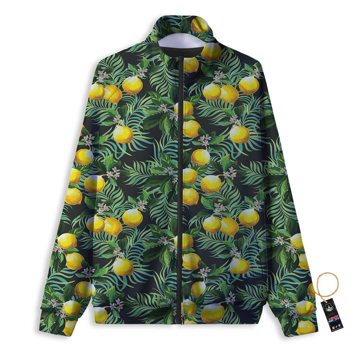 Ladybug Red Print Pattern Track Jacket-grizzshop