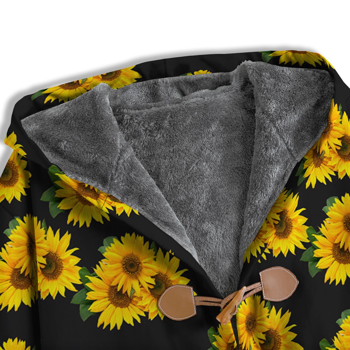 Landscape Sunflower Print Pattern Men's Windbreaker Jacket-grizzshop