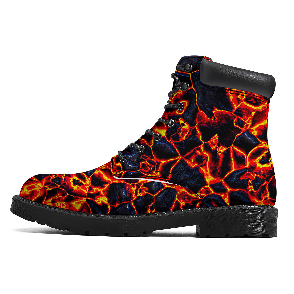 Lava Molten Print Boots-grizzshop
