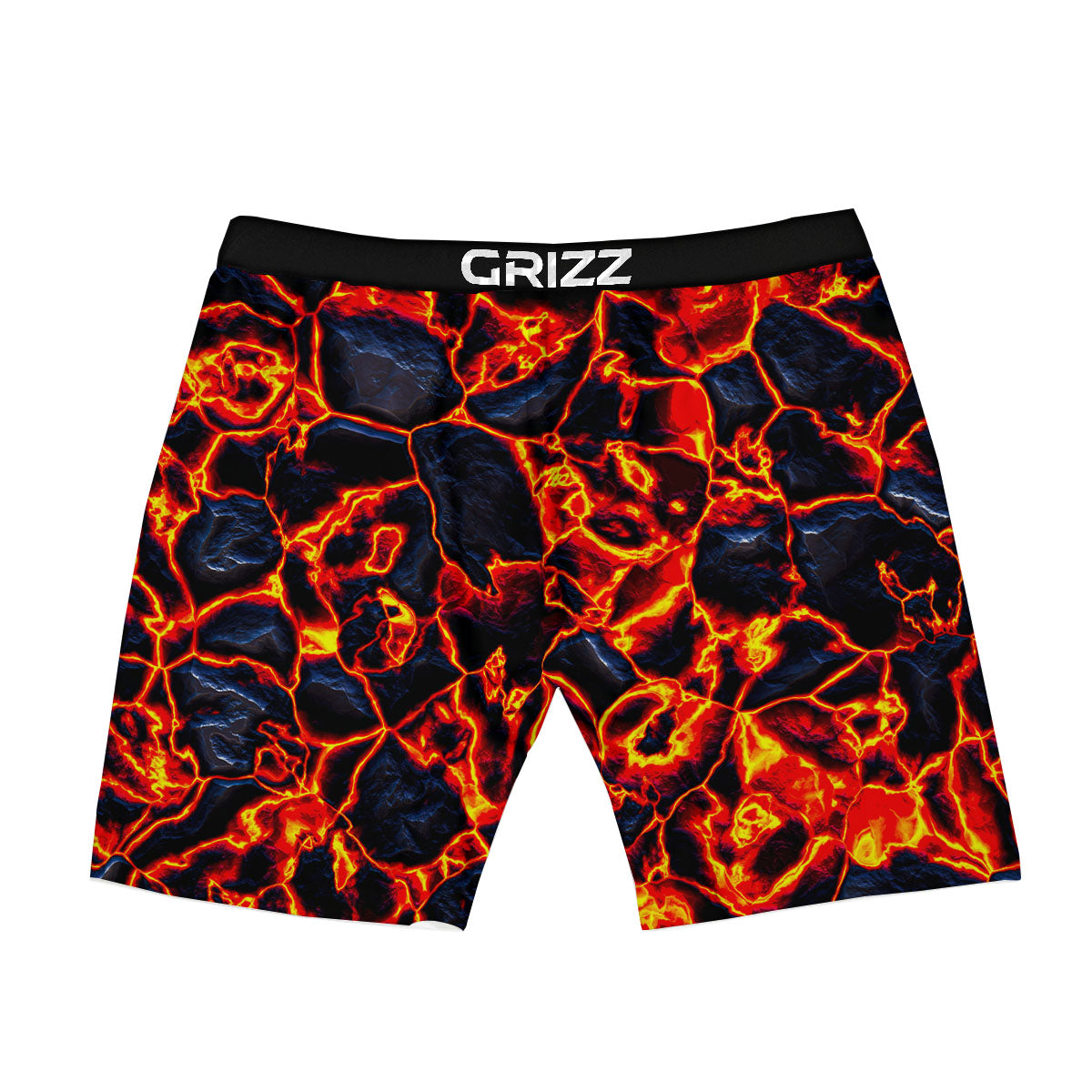 Lava Molten Print Boxer Briefs-grizzshop