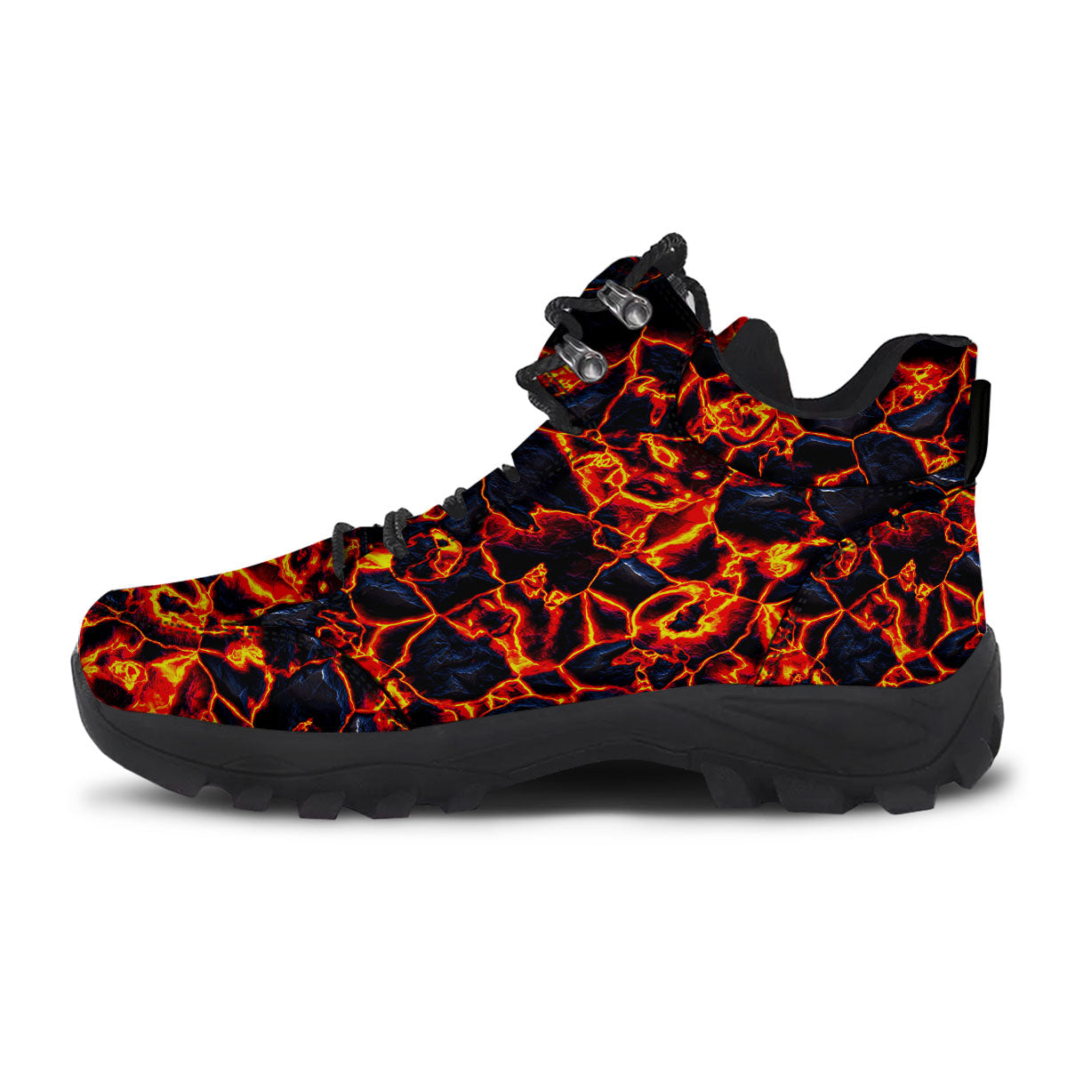Lava Molten Print Hiking Shoes-grizzshop