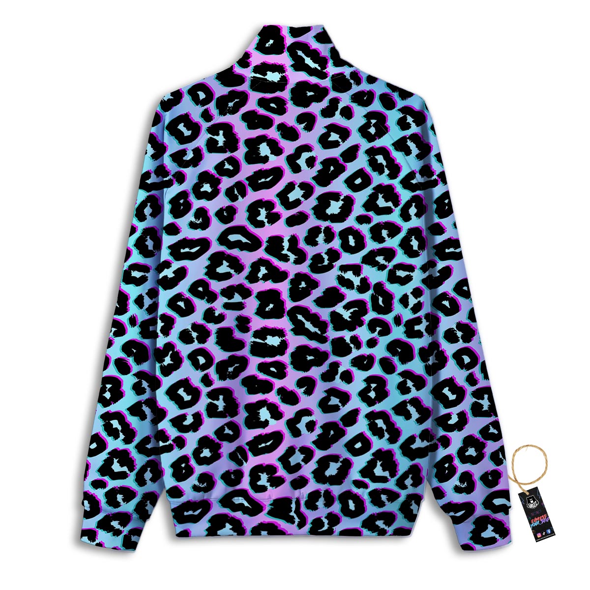 Leaf Reggae Marijuana Print Pattern Track Jacket-grizzshop
