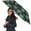 Leaf Swirl Cannabis Print Pattern Umbrella-grizzshop