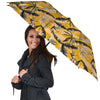 Leaves Monstera Yellow Print Pattern Umbrella-grizzshop