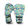 Lemur Colorful Pattern Print Boxing Gloves-grizzshop