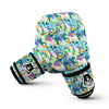 Lemur Colorful Pattern Print Boxing Gloves-grizzshop