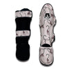 Lemur Pattern Print Muay Thai Shin Guards-grizzshop