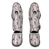 Lemur Pattern Print Muay Thai Shin Guards-grizzshop