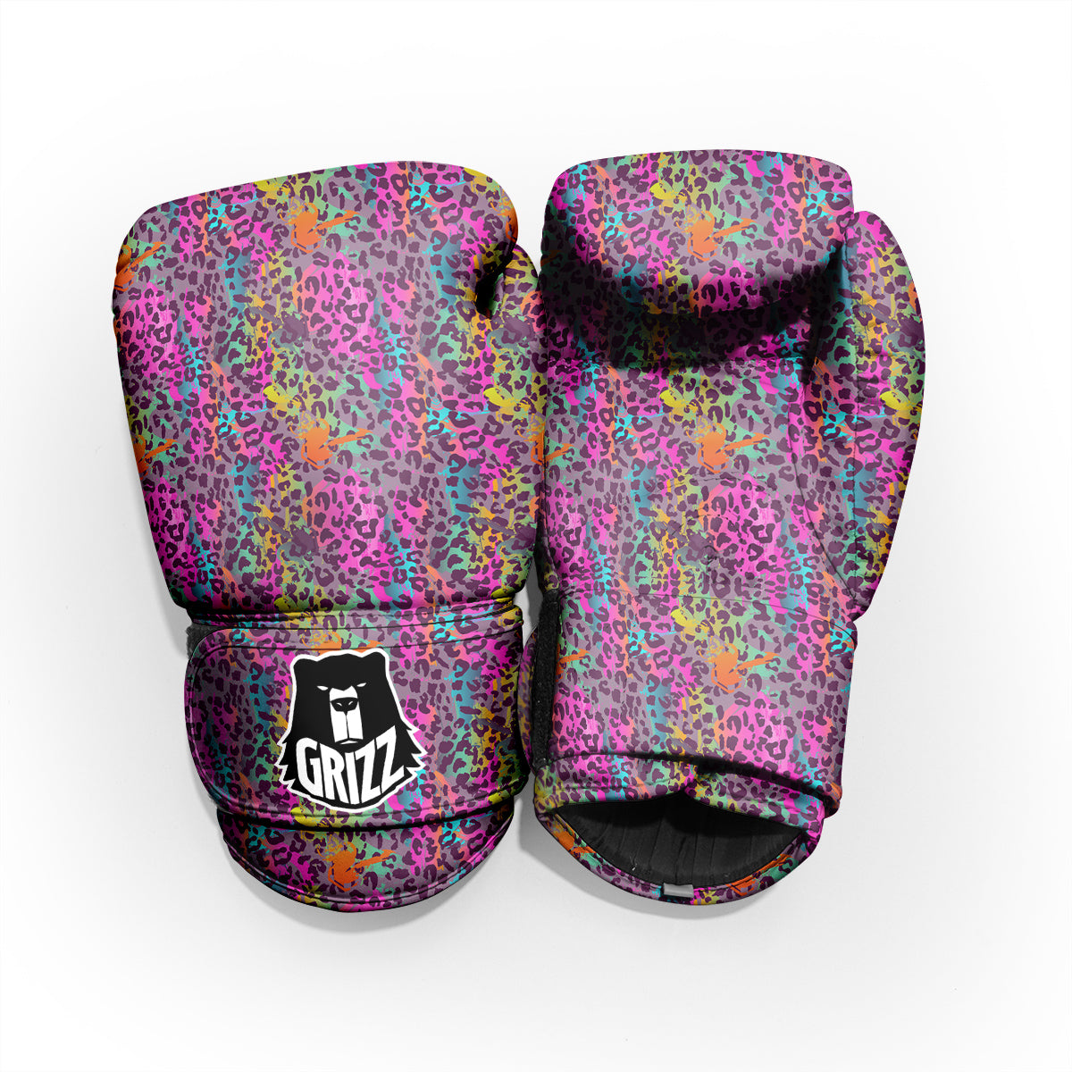 Leopard Colorful Print Pro Boxing Glove