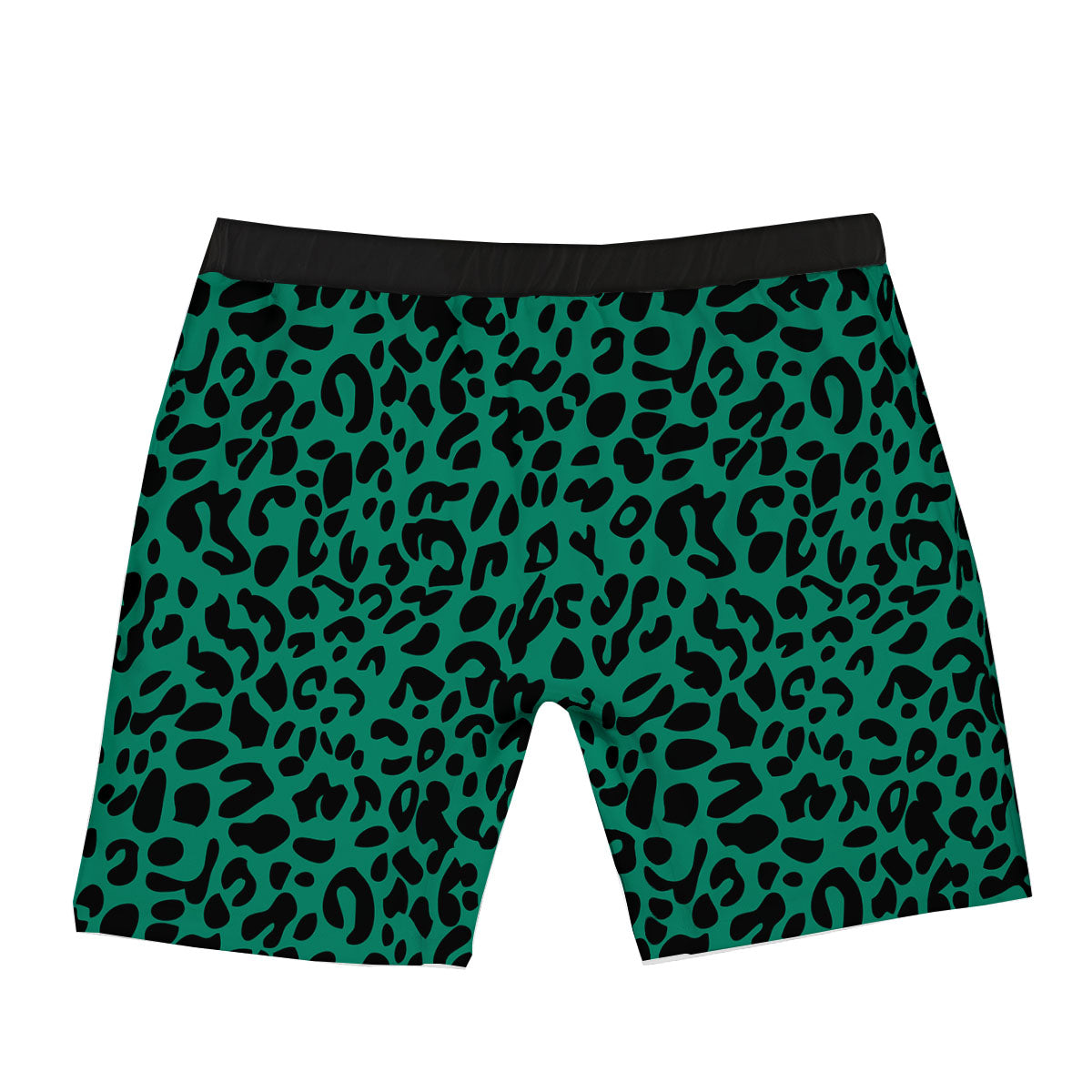 Leopard Green Print Boxer Briefs-grizzshop