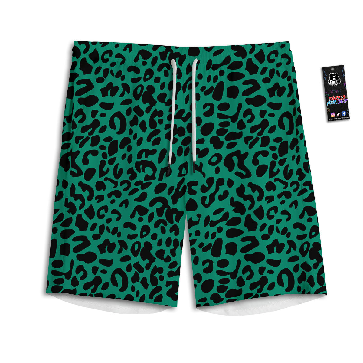 Moonlight And Night Sky Print Men's Athletic Shorts