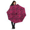 Leopard Hot Pink Print Umbrella-grizzshop