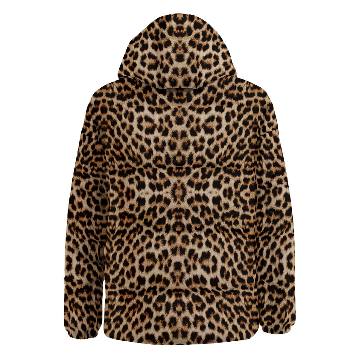Leopard Pattern Down Jacket-grizzshop