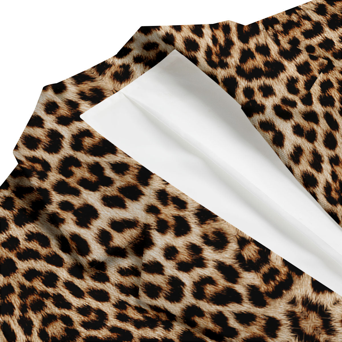 Leopard Pattern Men's Blazer-grizzshop