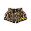 Leopard Pattern Print Muay Thai Boxing Shorts-grizzshop