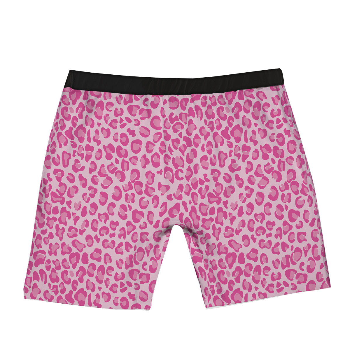 Leopard Pink Print Pattern Boxer Briefs-grizzshop