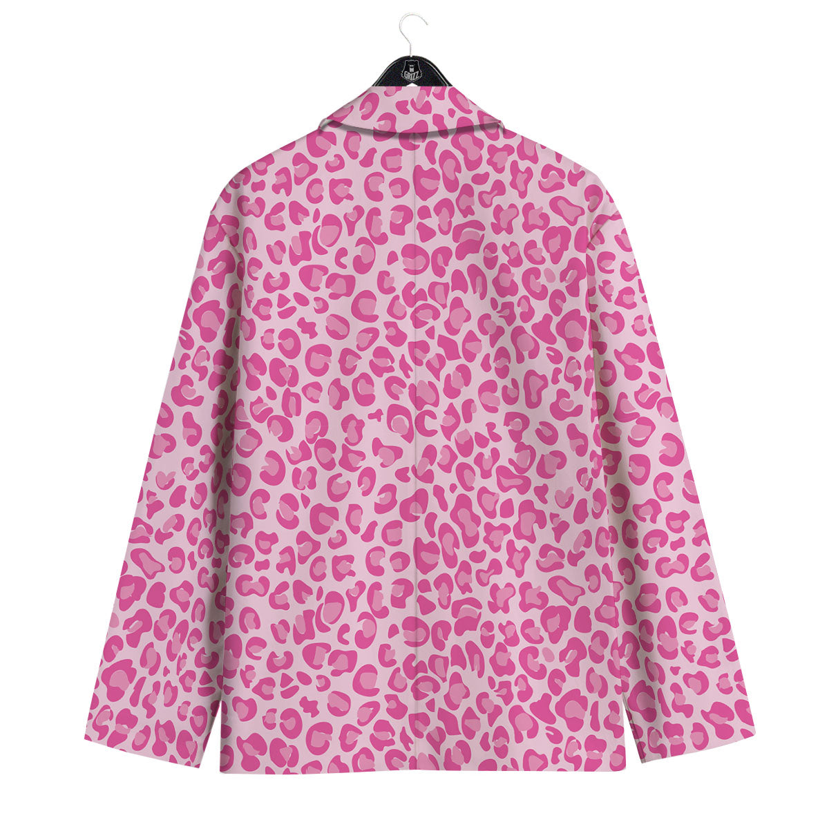 Leopard Pink Print Pattern Men's Sport Coat-grizzshop