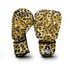 Leopard Print Pattern Boxing Gloves-grizzshop