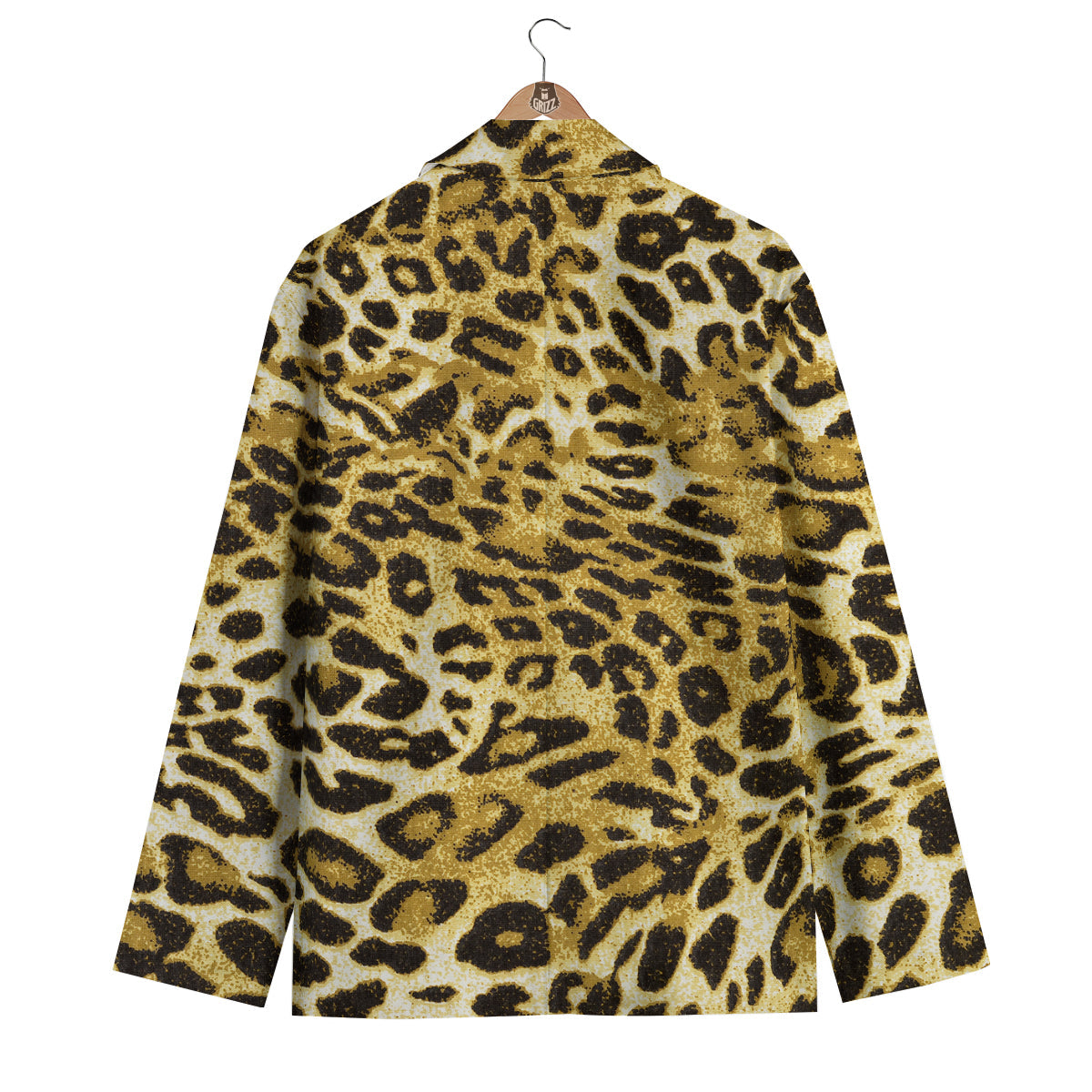 Leopard Print Pattern Men's Blazer-grizzshop