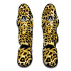 Leopard Print Pattern Muay Thai Shin Guards-grizzshop