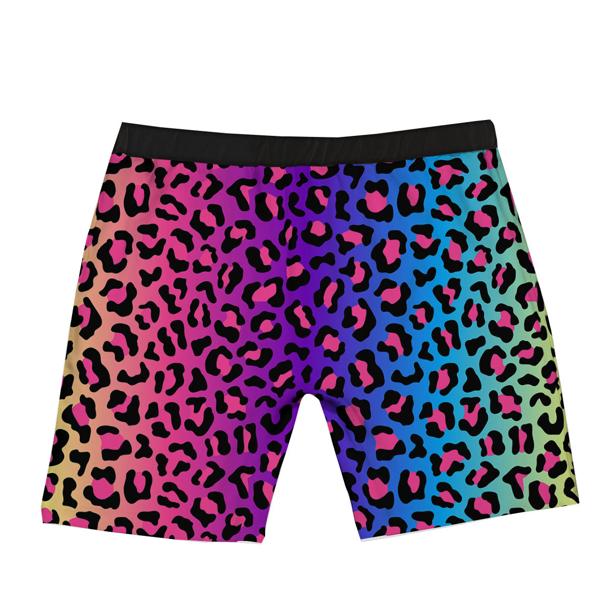Leopard Rainbow Print Boxer Briefs-grizzshop