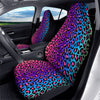 Leopard Rainbow Print Car Seat Covers-grizzshop