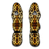 Leopard Skin Print Muay Thai Shin Guards-grizzshop