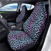 Leopard Trippy Psychedelic Print Pattern Car Seat Covers-grizzshop