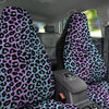 Leopard Trippy Psychedelic Print Pattern Car Seat Covers-grizzshop