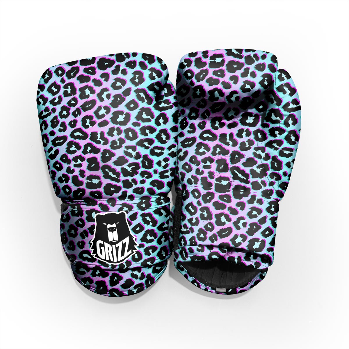 Leopard Trippy Psychedelic Print Pattern Pro Boxing Glove
