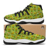 Leprechaun St Patrick's Day Print Pattern Black Bball Shoes-grizzshop