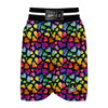 Lgbt Rainbow Heart Patterm Print Boxing Shorts-grizzshop