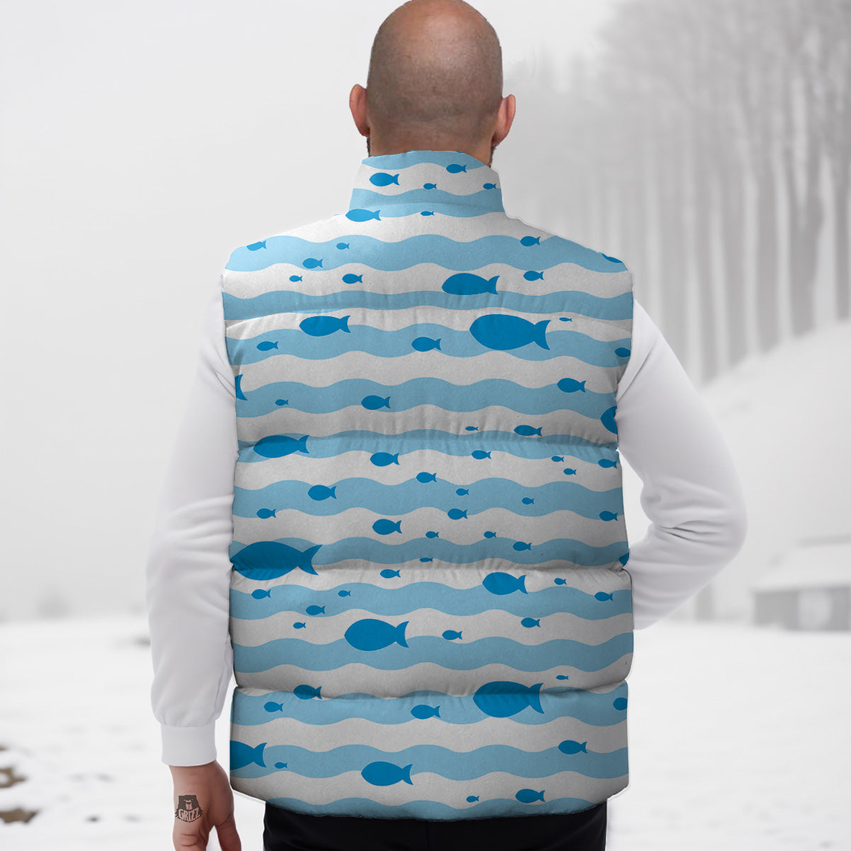 Lgbt Rainbow Heart Patterm Print Down Vest