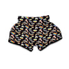 Lgbt Rainbow Patterm Print Muay Thai Boxing Shorts-grizzshop