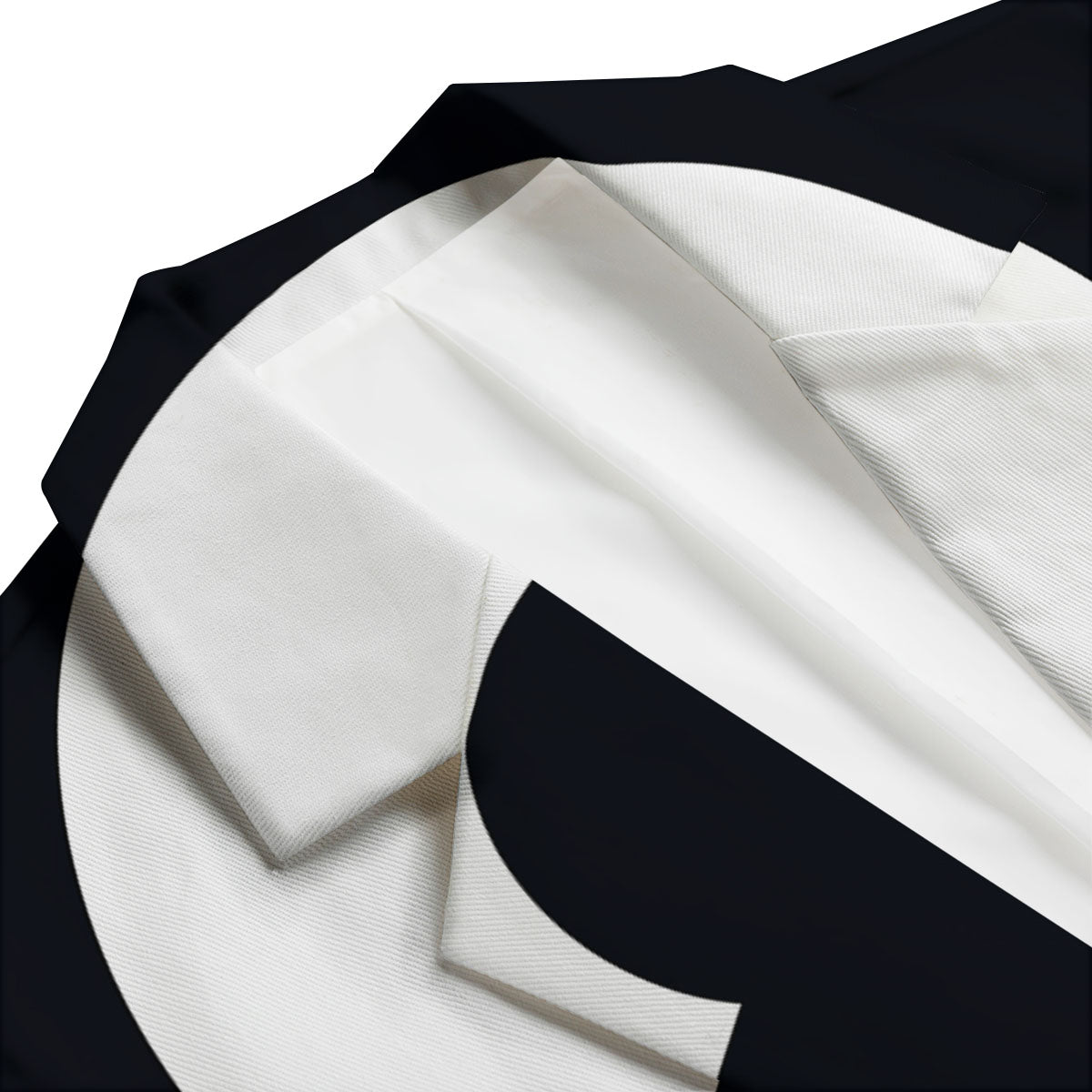 Libra Sign White And Black Print Men's Blazer-grizzshop
