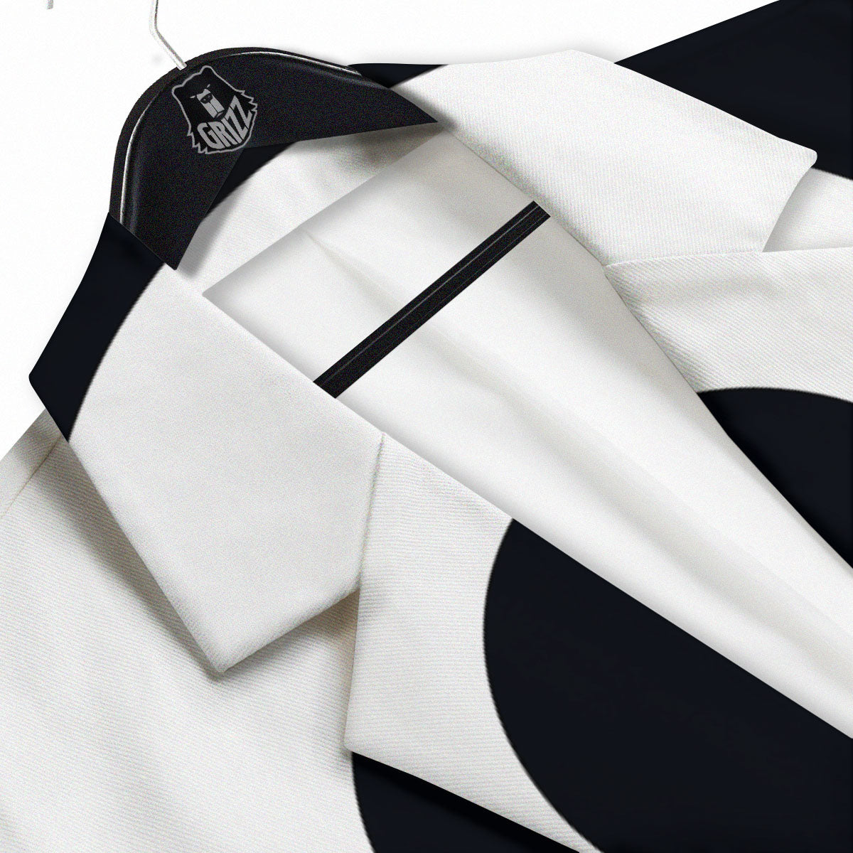 Libra Sign White And Black Print Men's Sport Coat-grizzshop