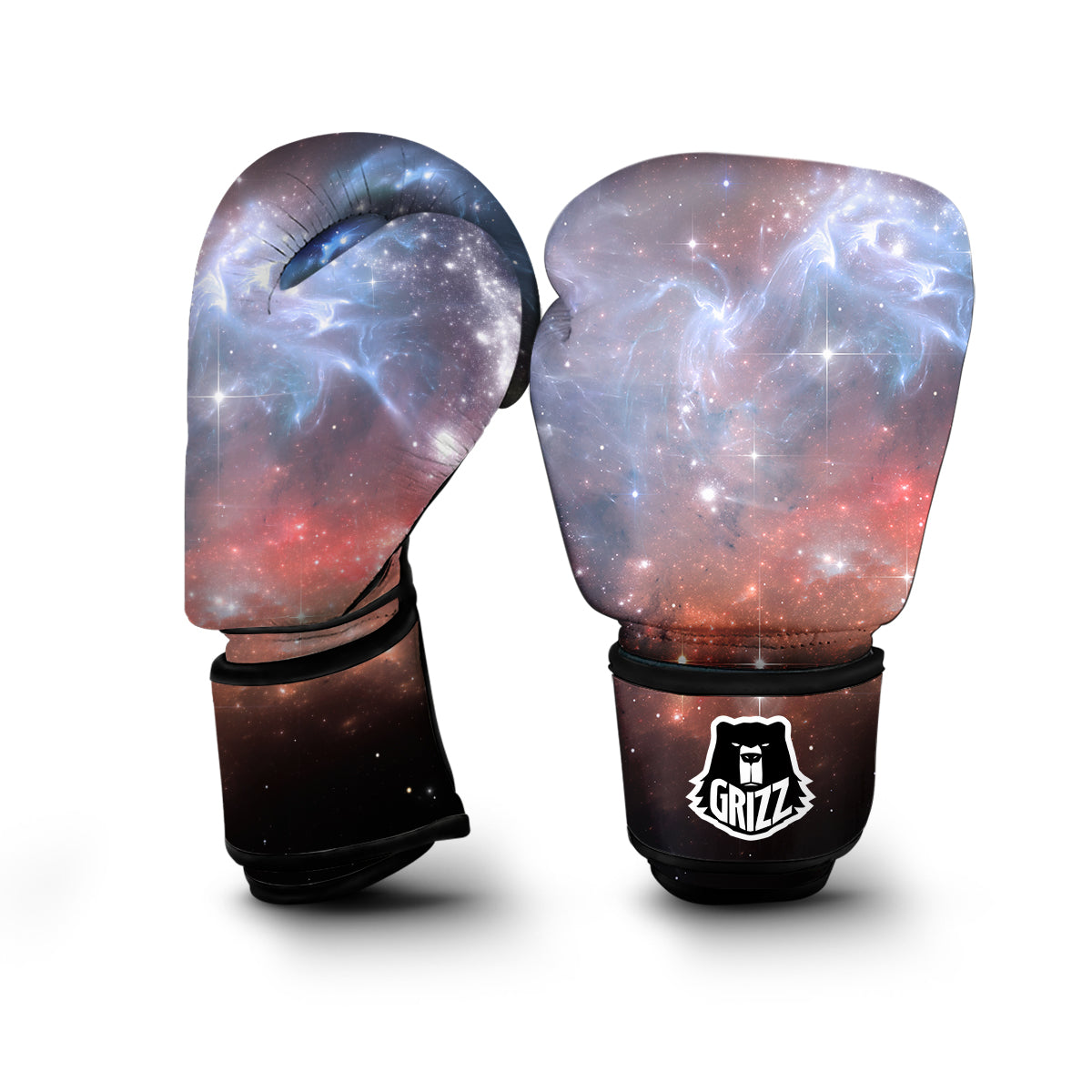 Light Geomagnetic Storm Galaxy Space Print Boxing Gloves-grizzshop