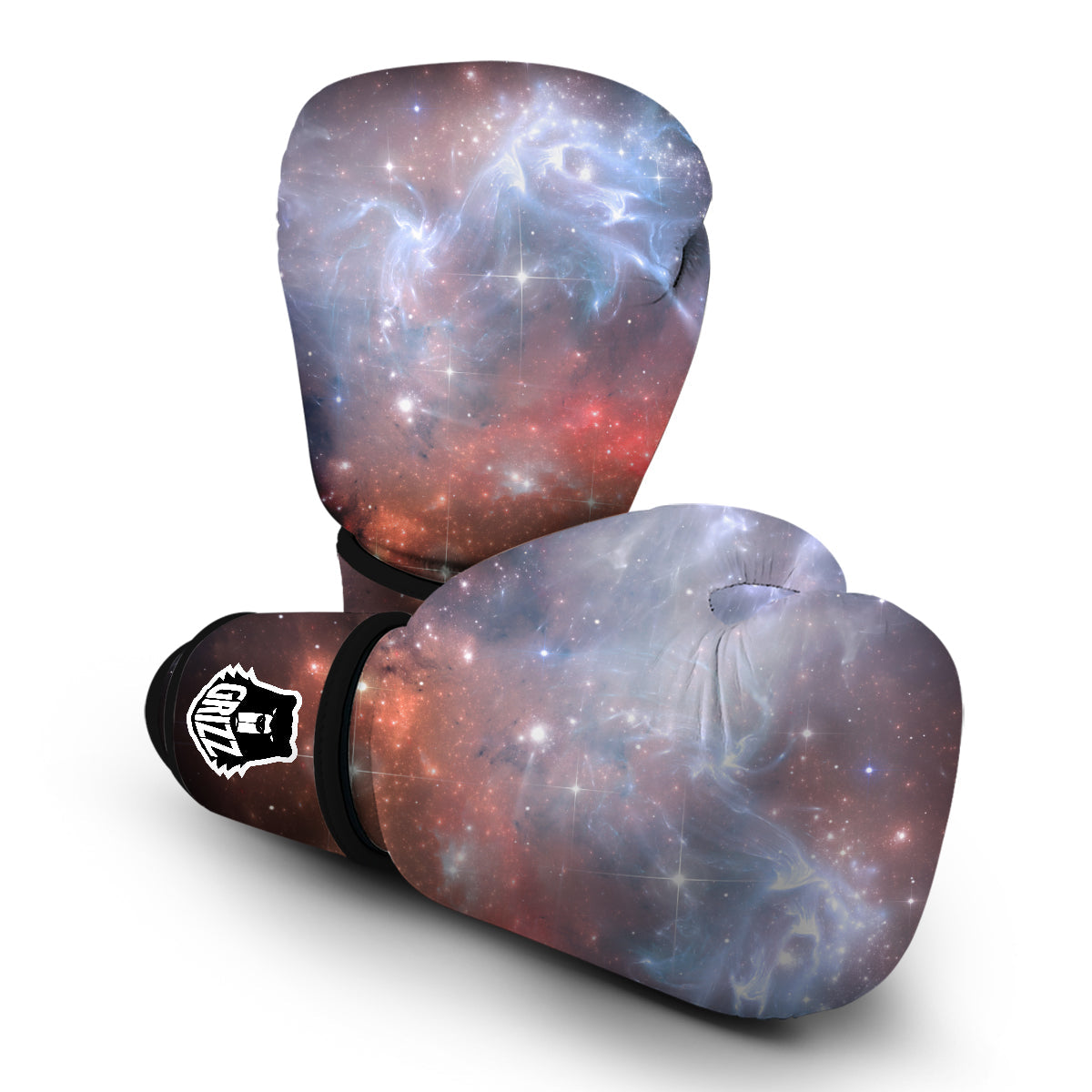 Light Geomagnetic Storm Galaxy Space Print Boxing Gloves-grizzshop