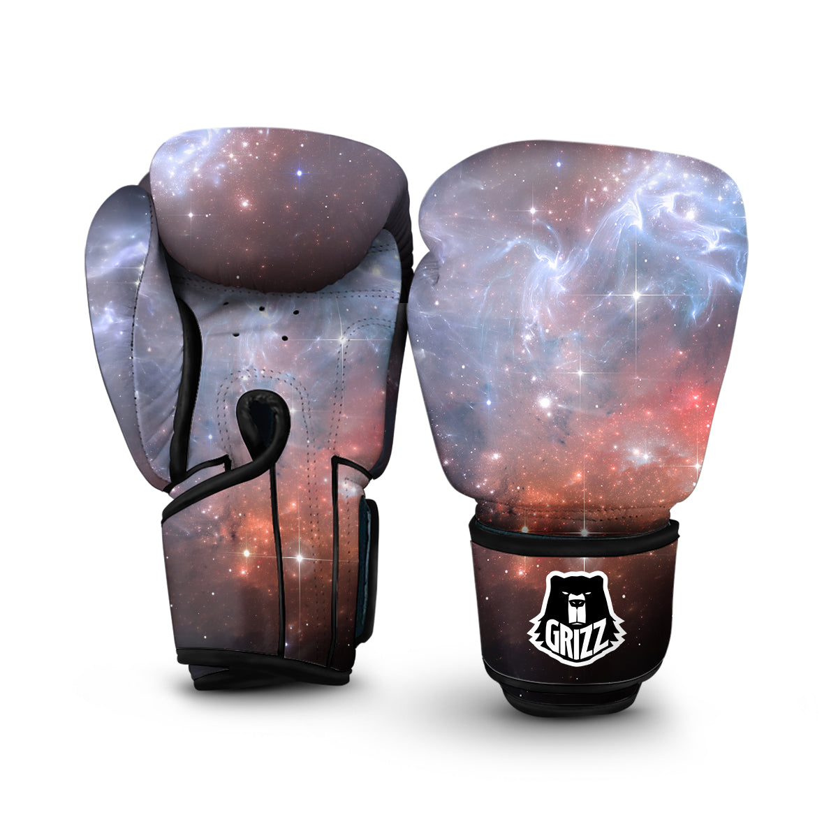 Light Geomagnetic Storm Galaxy Space Print Boxing Gloves-grizzshop