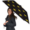 Lightning Bolts Yellow Print Pattern Umbrella-grizzshop