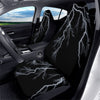 Lightning White Electric Print Car Seat Covers-grizzshop