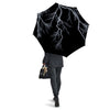 Lightning White Electric Print Umbrella-grizzshop