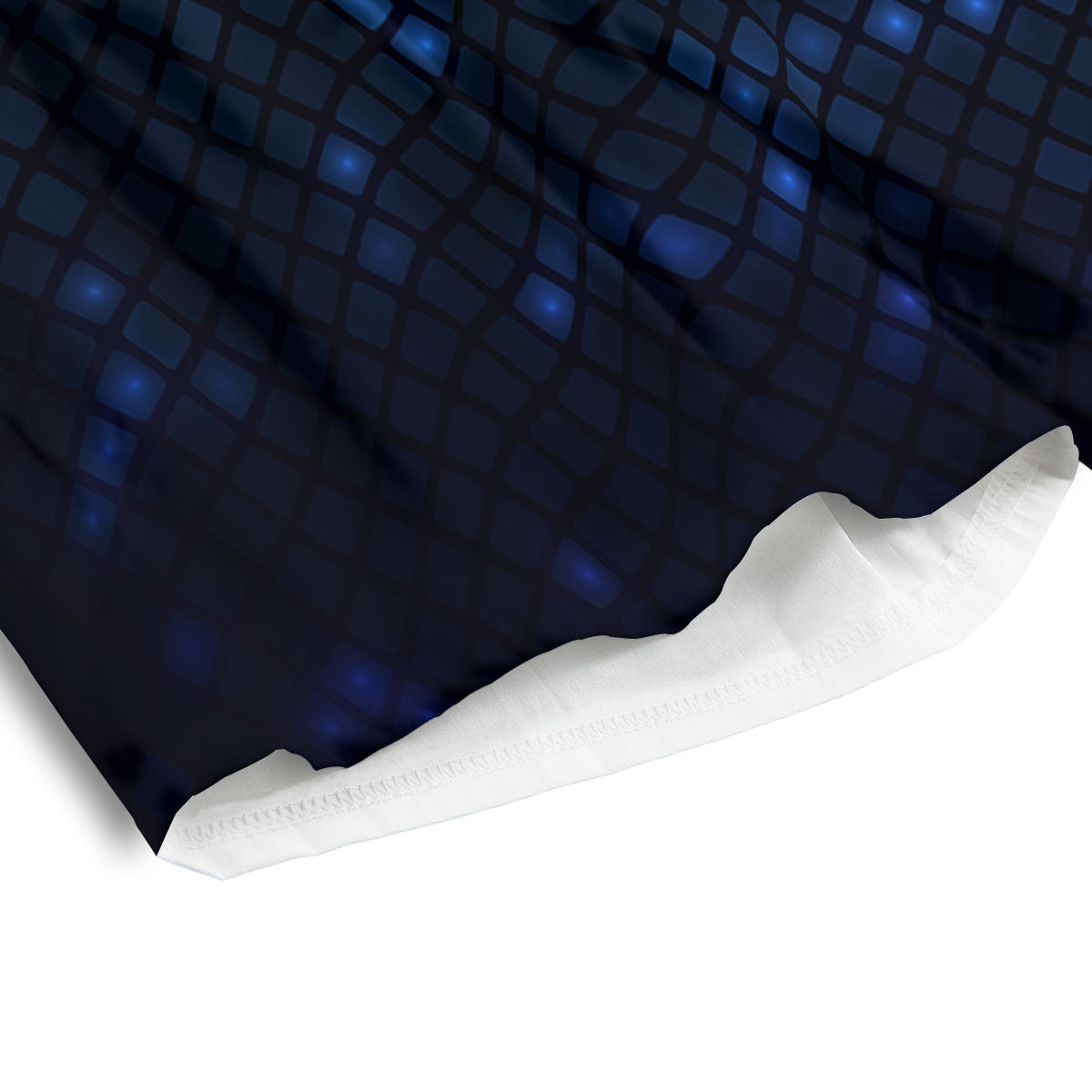 Lights Blue Disco Print Pattern Men's Athletic Shorts