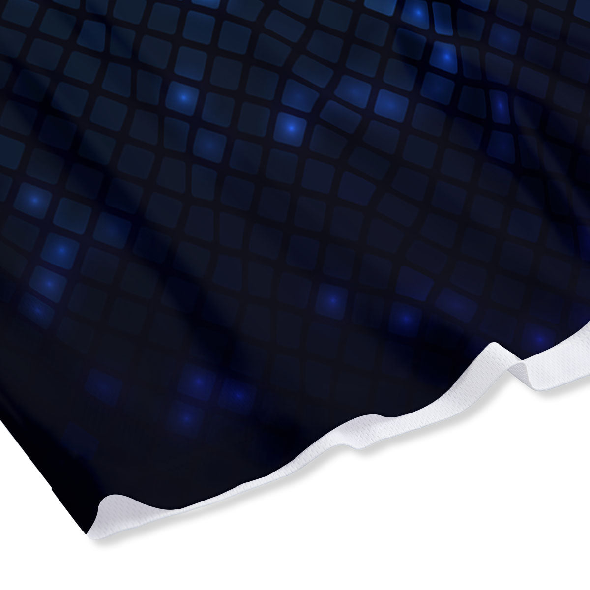Kaleidoscope Flame Print Mesh Shorts