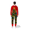 Lights Christmas Tree Print Men's Jumpsuit-grizzshop