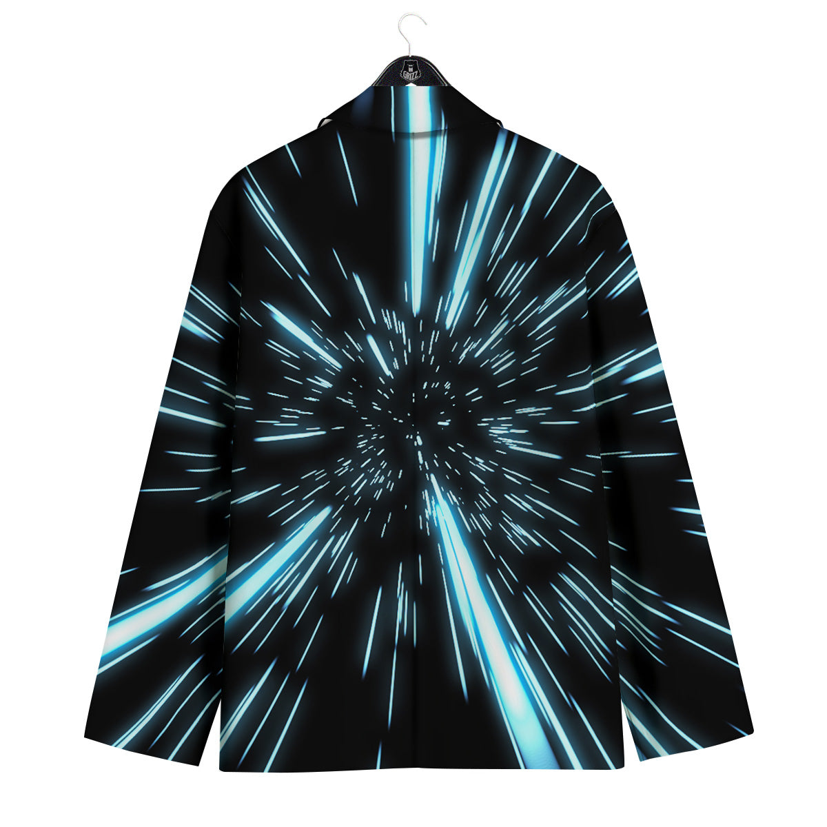 Lightspeed Blue Print Men's Sport Coat-grizzshop