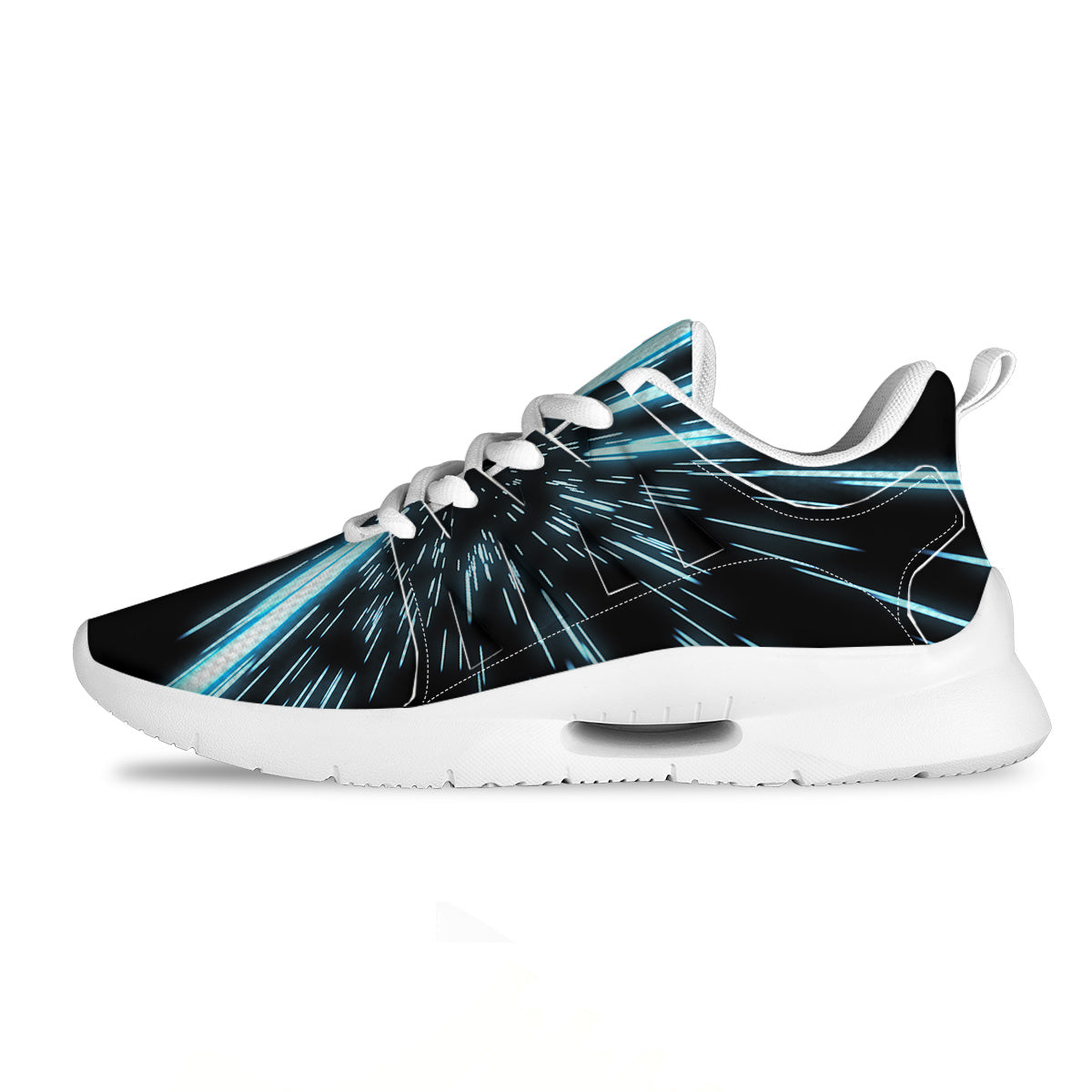Lightspeed Blue Print Tennis Shoes-grizzshop