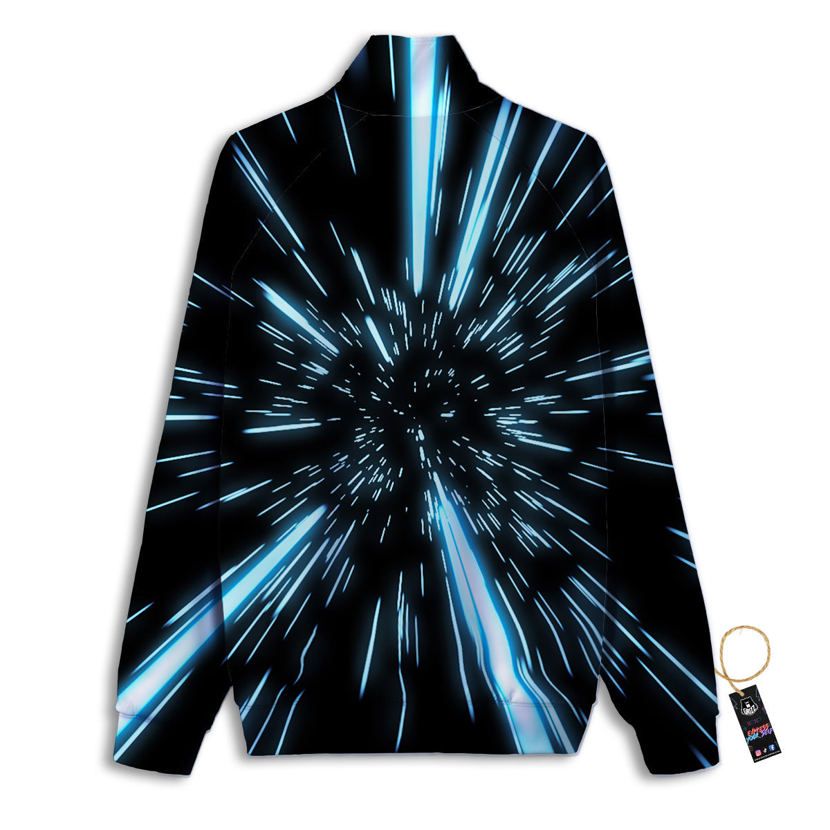 Lightspeed Blue Print Track Jacket-grizzshop