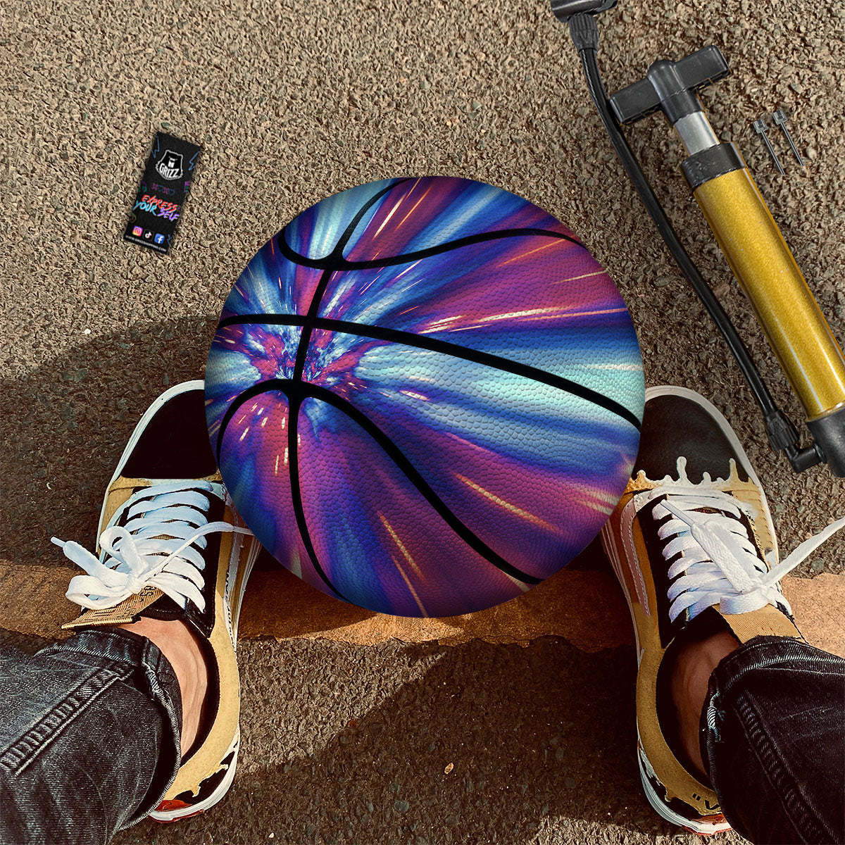 Mythology Mjolnir Norse Print Basketball