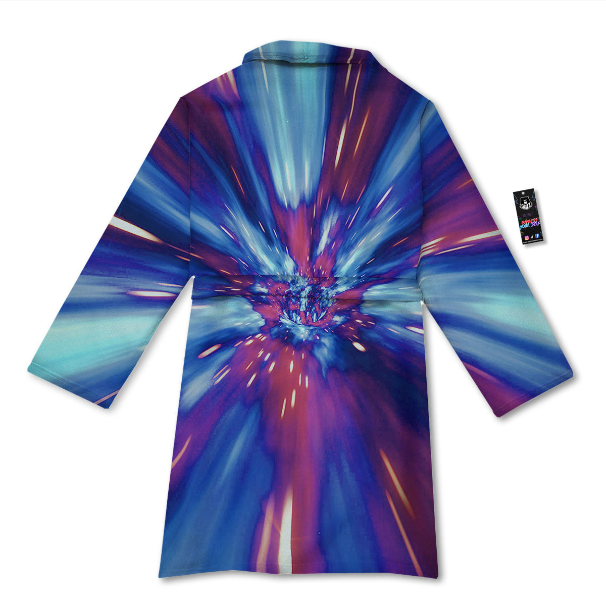 Lightspeed Galaxy Print Bathrobe-grizzshop